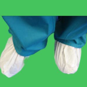 White Poly Shoe Covers