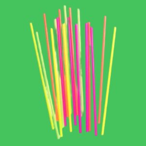 Neon Cocktail Stirrers